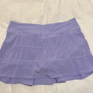 Lululemon Pace Rival Mid-Rise Lavender Skirt